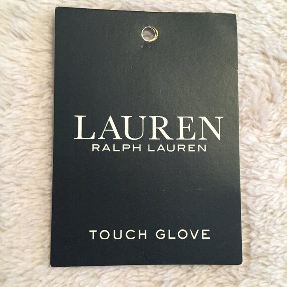 NWT - LAUREN snakeskin touch gloves sz S - Picture 8 of 11